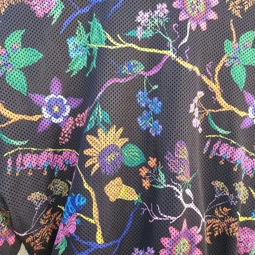 Adidas Women's Poisonous Reversible Garden Mesh Floral Jacket Black Size XS - Picture 5 of 9