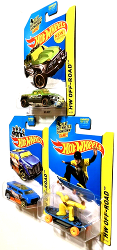 Hot Wheels ~ HW OFF ROAD ~ 2014 ~ OFF DUTY-SPEEDBOX-SKATE PUNK ~Lot Of 3~NM - Picture 10 of 15