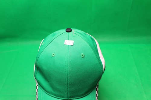 Gorra a cuadros taxi cabina bandera verde blanco - Imagen 6 de 7