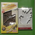 9 Zenker Metal Cookie Cutter Shooting Star Heart Bell Tree Ornament Dove