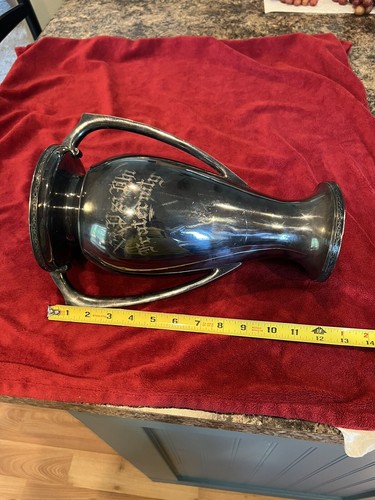 Vintage 1916 Xi Psi Phi Dental Fraternity Rho Chapter Trophy, Northwestern Univ. - Bild 8 von 8