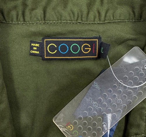 Coogi Belted Dress Printed Rhinestones Cotton size XL - Picture 17 of 21