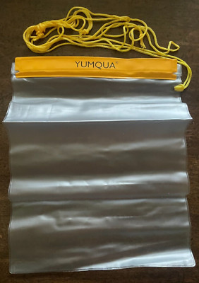 YUMQUA wasserdichte Tasche/Beutel (25,5 cm x 35 cm) in gelb