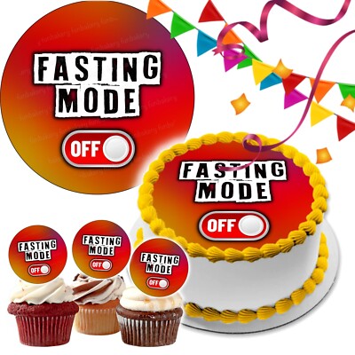 Ramadan Tortenaufleger Party Deko essbar Feier Cupcake Fasten Zuckerfest