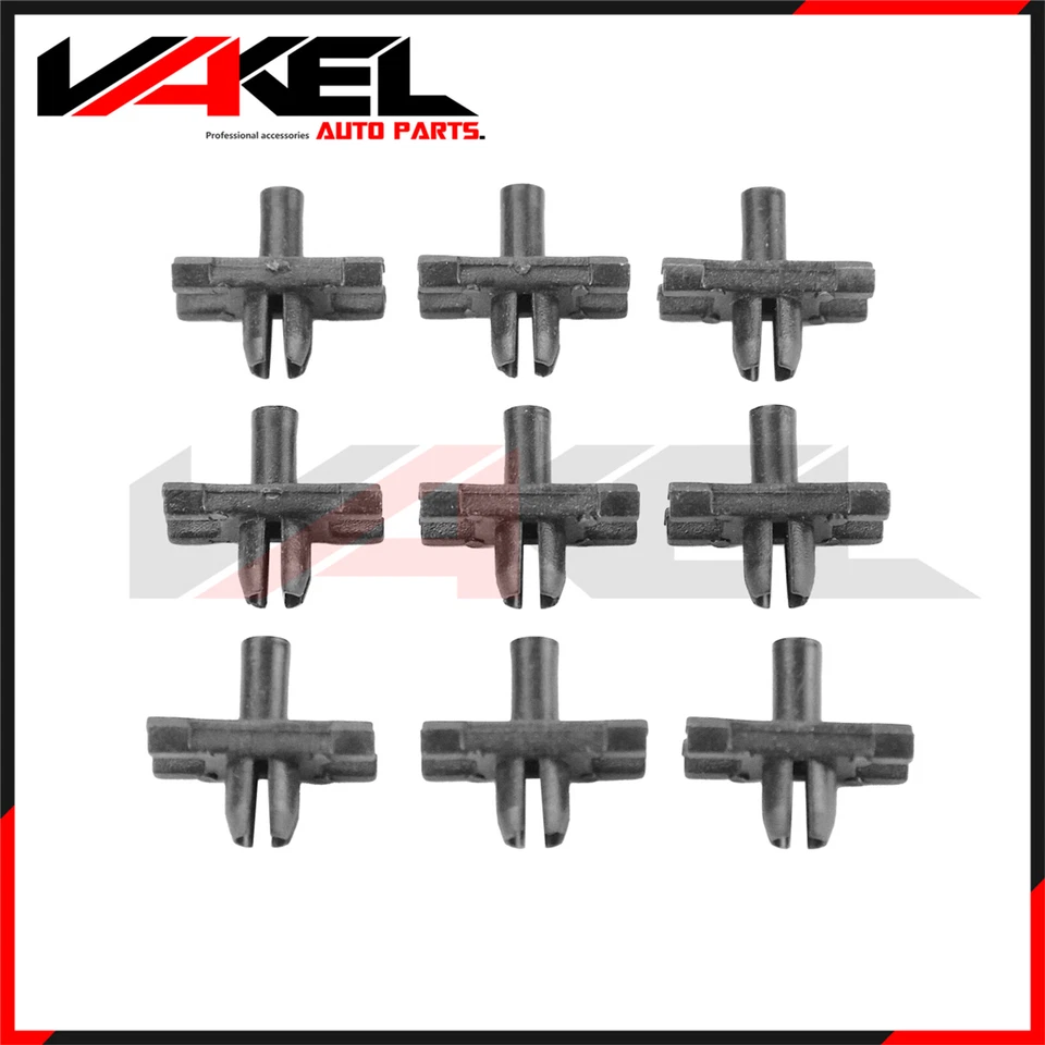 50 piezas para BMW E10 1602 2002 2002Tii carrocería clips de moldura lateral moldura de cinturón superior Foto 3 de 4