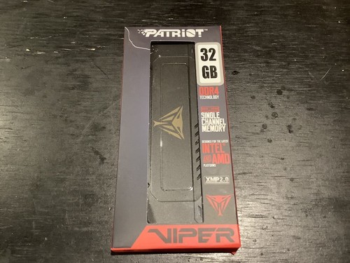 Patriot Viper Steel RGB DDR4 32GB (1 X 32GB) 3200Mhz Module - PVSR432G320C8