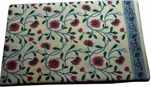 Cotton Fabric Hand Block Print Craft Indian Dressmaking Fabric By The yard F101 - Picture 6 of 6
