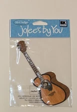 Guitar Music Band Jolee's Boutique Musical Instrument Scrapbook Sticker VTG