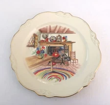 Homer Laughlin China COLONIAL KITCHEN Virginia Rose - 9-3/8" LUNCHEON PLATE