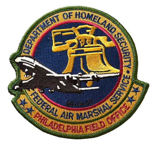 FEDERAL AIR MARSHAL PHILADELPHIA FIELD OFFICE PATCH (PD16) PA - Picture 3 of 4