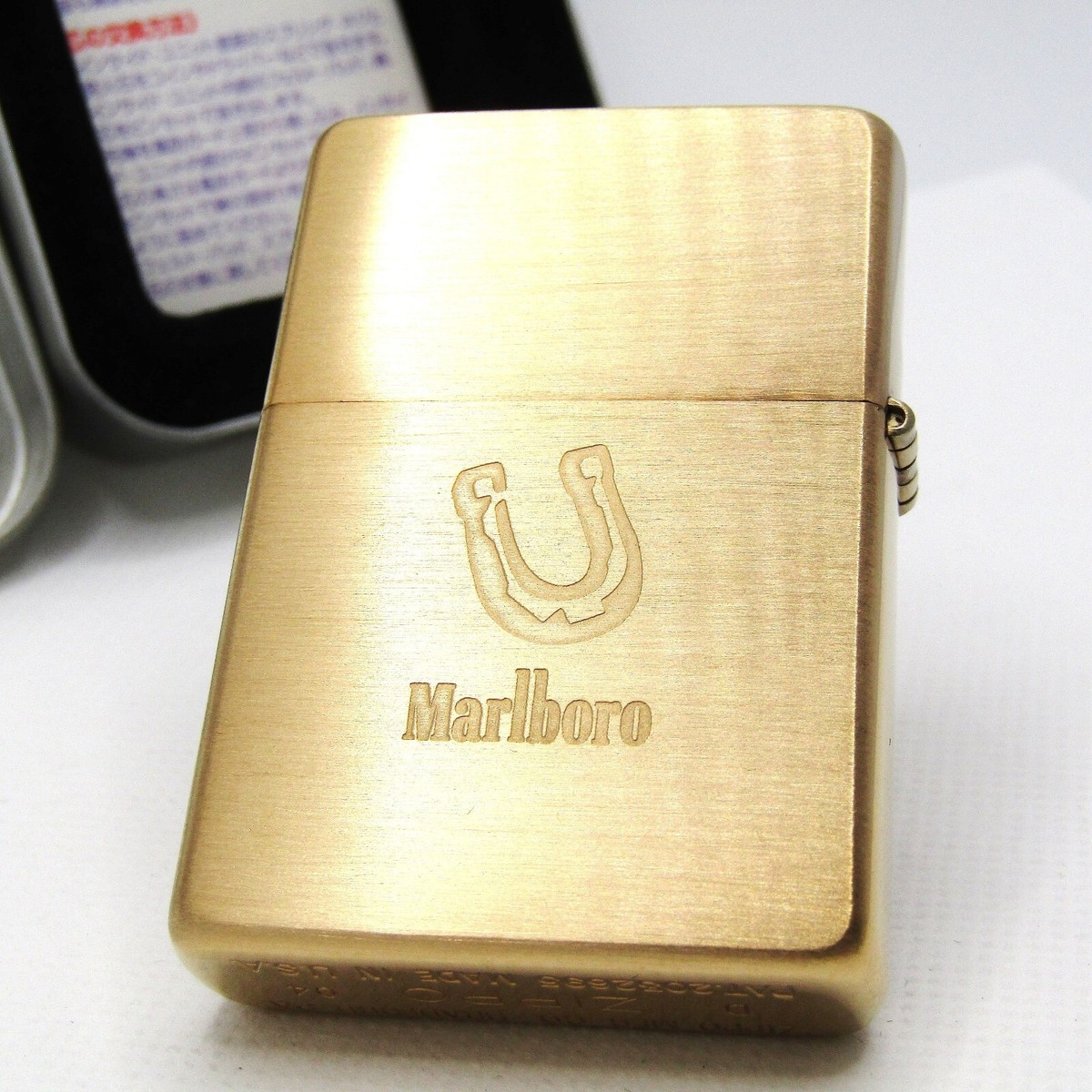 Marlboro Rodeo Mesa Arizona 1937 Replica Solid Brass Zippo Oil
