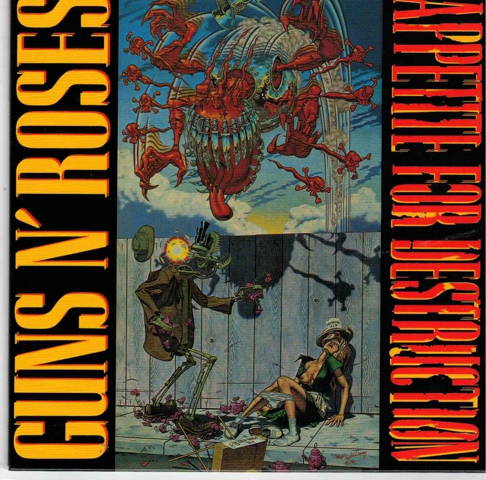 JAPAN MINI GUNS N' ROSES APPETITE FOR DESTRUCTION SHM CD. BONUS SLEEVE. - Image 2 of 2