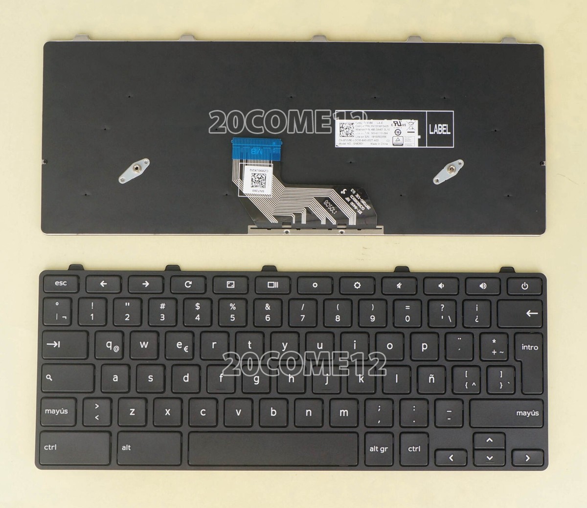 NEW For Dell chromebook 3180 3189 Keyboard Latin Spanish Teclado