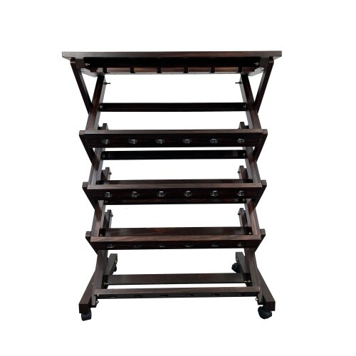26 Bottles Freestanding wine rack,Wine Storage Rack, Freestanding Display Rack - Picture 9 of 24