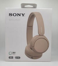 Sony WH-CH520 Over Ear Wireless Bluetooth Headphones Beige - WHCH520C.CE7
