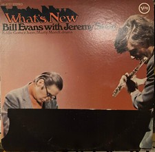 LP BILL EVANS JEREMY STEIG WHAT'S NEW USA VERVE STEREO V6-8777 NM/VG+