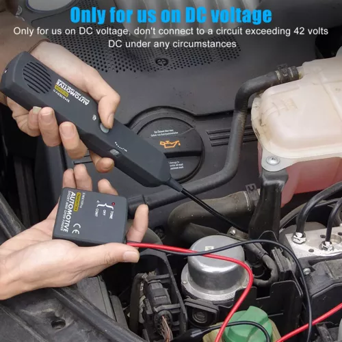 Probador de disyuntor buscador abierto rastreador de cables DC 6-42V sonda automotriz corta - Imagen 7 de 10