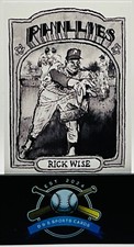 2024 TOPPS SPOTLIGHT By Andy Friedman #76 Rick Wise 21/49 Grayscale Filter
