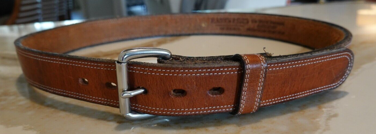Hanks Belts Old World Harness Leather CCW Work/Duty Belt