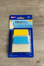 Avery Ultra Tabs Repositionable 2-Sided 2" x 1.75"  Big Tab 74765 x2 Packages