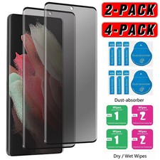 For Samsung Galaxy S21/S21 /S21 Ultra/FE Privacy Tempered Glass Screen Protector