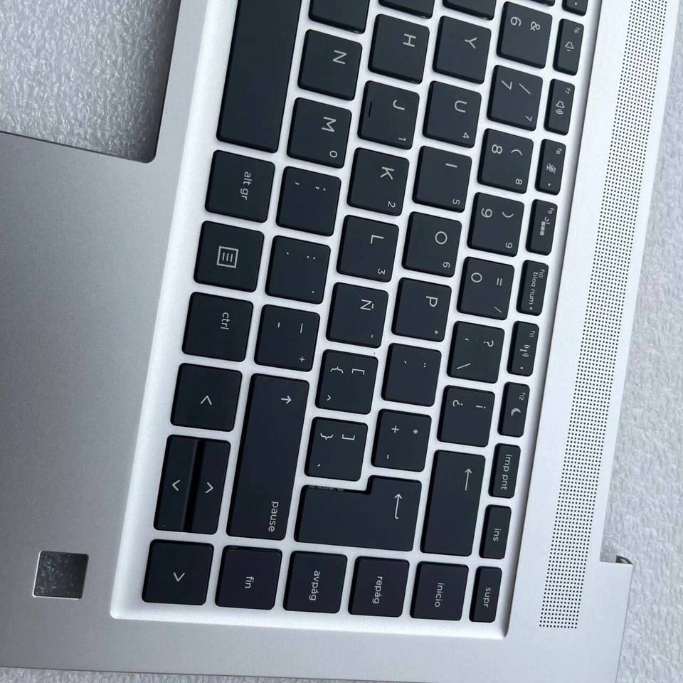 Laptop for HP ProBook 440 G6 445 G7 Latin LA Keyboard Palmrest Cover Backlit - Image 4 of 4