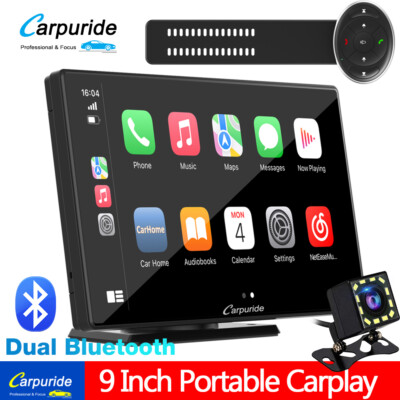 Carpuride 9'' Wireless Apple Carplay Autoradio Bluetooth Android Auto Airplay FM