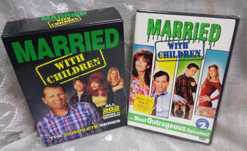 Lot/2 MARRIED WITH CHILDREN The Complete Series DVD Set + OUTRAGEOUS Vol 2
