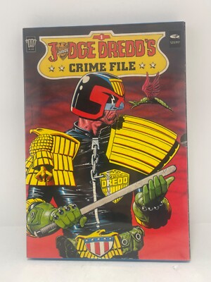 Judge Dredd's Crime File 1989 Factory Sealed Vol. 1-2-3-4 in Slip Case