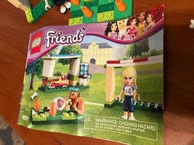 Lego friends 41011. complete Stephanie's outdoor soccer practice. Comes with a