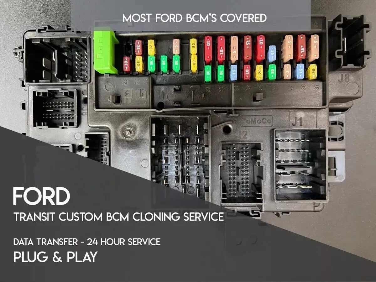 FORD BCM BODY CONTROL MODULE MAIL IN CLONING SERVICE FUSE