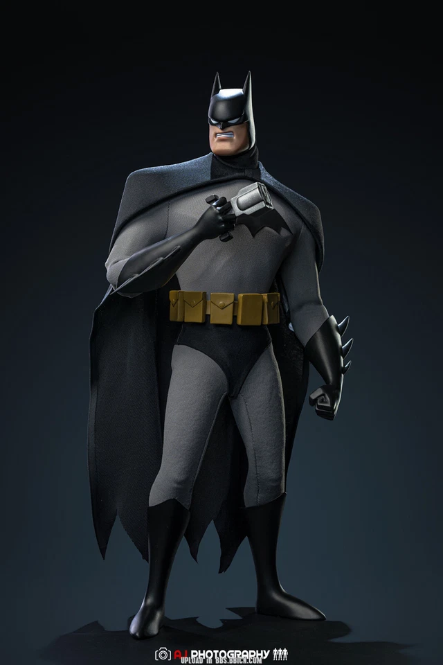 S-HERO Batman Super Hero 12" Male 1/6 Action Figure Model Collectible 2024 Foto 3 de 4