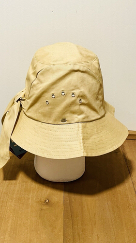 Sombrero para mujer Betmar cubo de playa forrado beige corbata FPS NUEVO NUEVO CON ETIQUETAS - Imagen 3 de 9