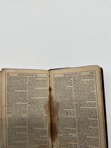Antique- 1875- Miniature- The New Testament- Translated From The Original Greek - Picture 9 of 12
