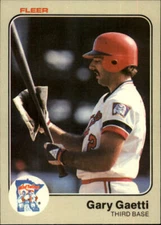 A6552- 1983 Fleer Baseball Cards 498-660 +Inserts -You Pick- 15+ FREE US SHIP