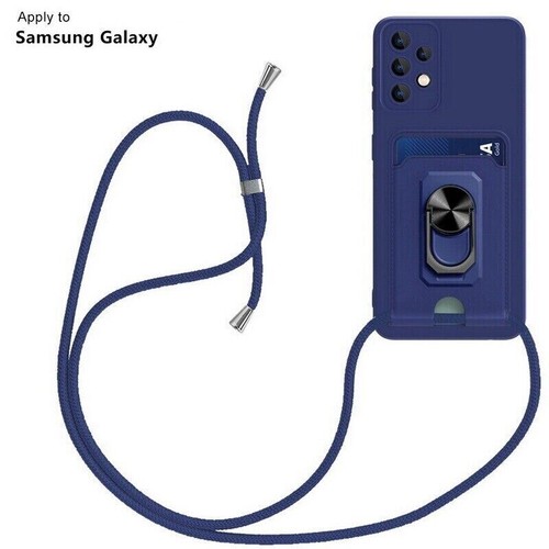 Lanyard Case For Samsung Galaxy S23 Ultra S22 Plus S21 Shockproof Silicone Cover - Picture 10 of 16