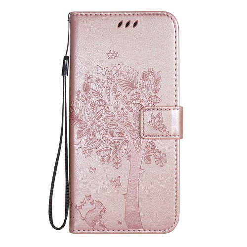 For Oppo Realme C20 C21 7i Tree Pattern PU Leather Flip Wallet Case Phone Cover - Picture 20 of 24