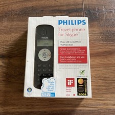 Philips VOIP1511B/37 Skype Travel Phone