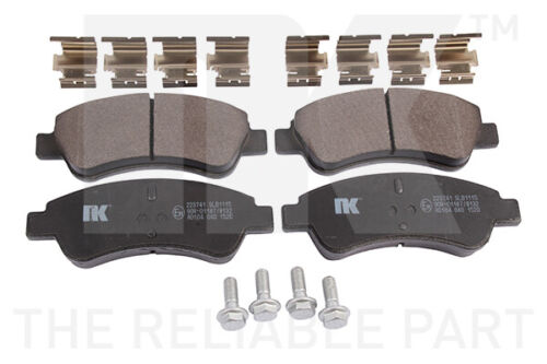 Brake Pads Set fits CITROEN RELAY Front 2.2D 3.0D 2006 on NK 1610489680 Quality - Afbeelding 1 van 1