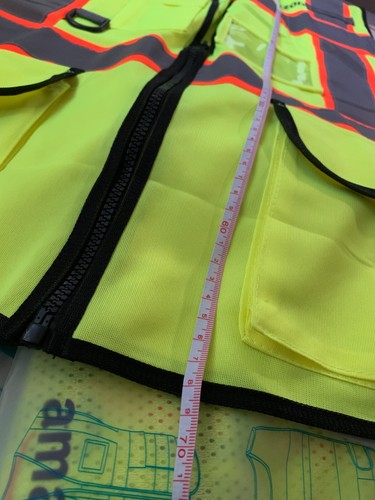 Amazon Reflective Safety Vest - Problem Solve Solver XL Wide:120/ Long:68 - Picture 5 of 6