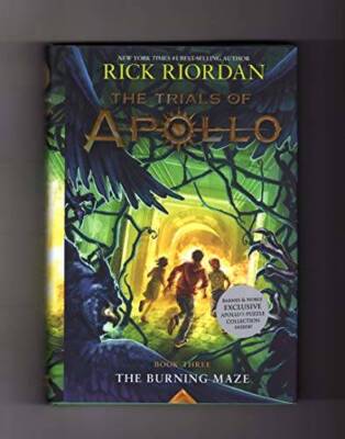 The Burning Maze (B&N Exclusive Edition) (The Trials of Apollo Series #3) - GOOD