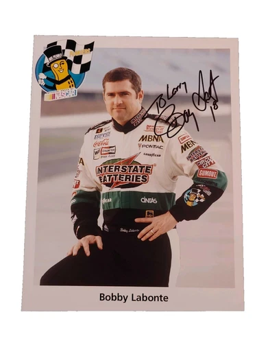 Bobby Labonte NASCAR Original Autographed Items
