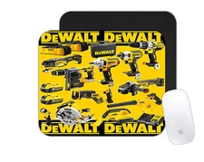 Custom Desk Mat Personalized Gift for Men Perfect for Power Tool Dewalt