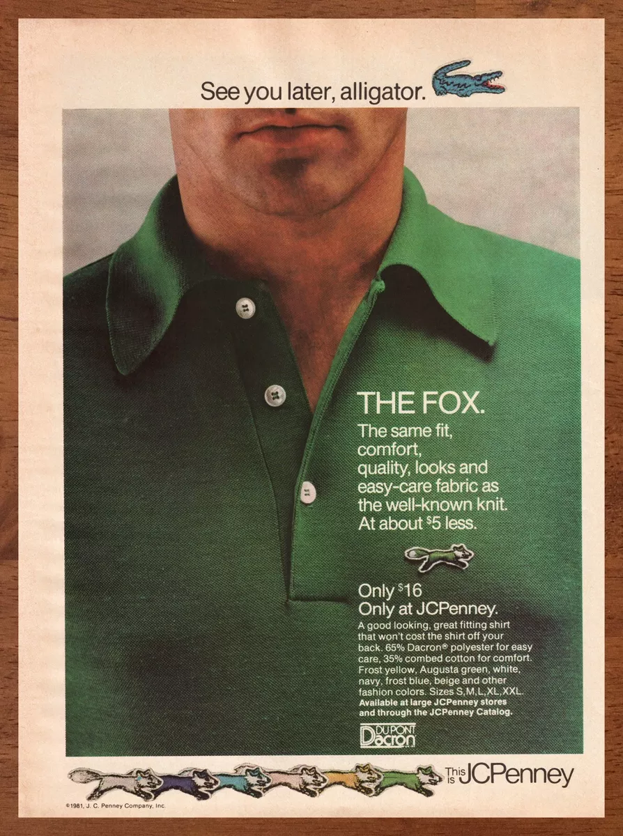 Lacoste jcpenney clearance