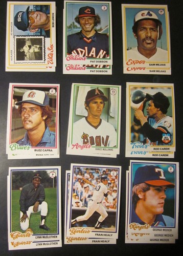 1978 Topps Baseball Pick Choose Complete Your Set(501-726) NM, NM/MT - Updated - Picture 77 of 223