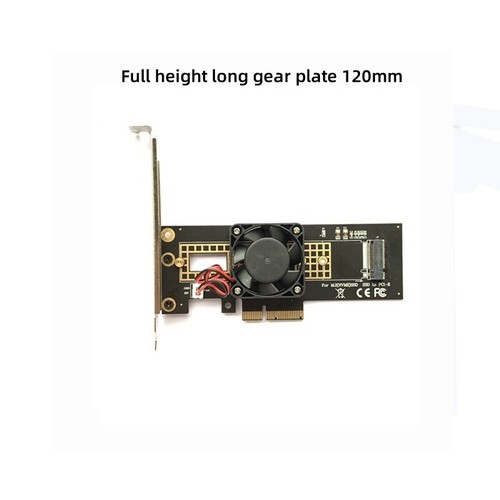Ngff M.2 Nvme Ssd To Pcie X4+Fan Adapter Lane Host Adapter Converter Card - Photo 7/8