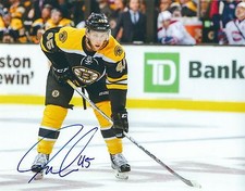  Autographed 8x10 JOE MORROW Boston Bruins photo - w/COA