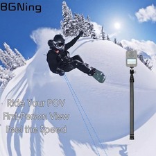 3M Extended Carbon Fiber Invisible Selfie Stick for GoPro For Insta360 X5 Camera