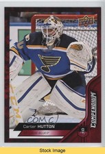 2016-17 Upper Deck Compendium Red Carter Hutton #520 READ p0r