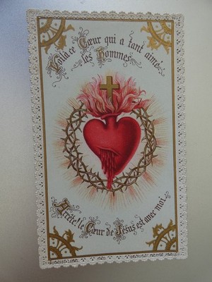 pious image here is this heart that loved men so much bouasse 1120